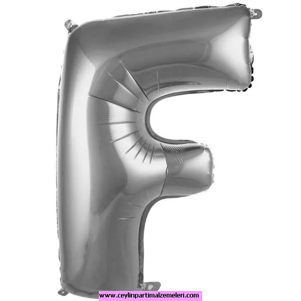 F Gümüş Folyo Balon